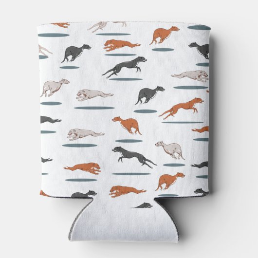 Greyhound Pattern Blikjeskoeler (Achterkant)