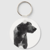 Greyhound Photo Sleutelhanger (Voorkant)