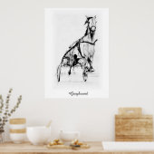 Greyhound Poster (Keuken)