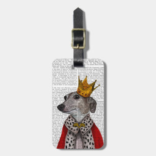 Greyhound Queen Bagagelabel