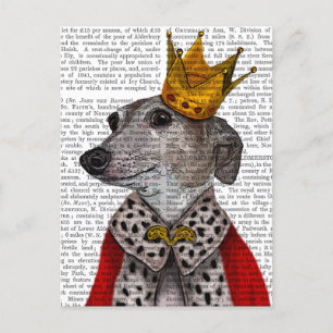 Greyhound Queen Briefkaart