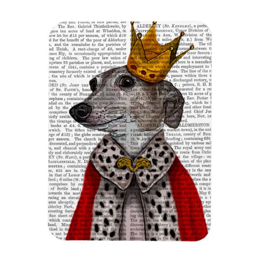 Greyhound Queen Magneet (Verticaal)