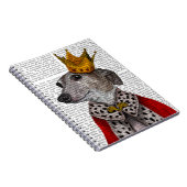 Greyhound Queen Notitieboek (Rechterzijde)