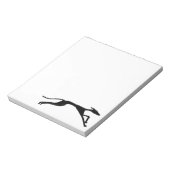 Greyhound Racing Art Notitieblok (Gedraaid)