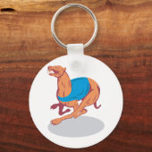 Greyhound Racing Sleutelhanger (Voorkant)