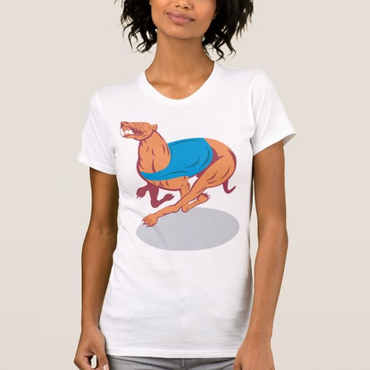 Greyhound Racing Vrouwen T-shirt (Voorkant)