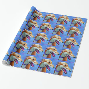 Greyhound Rescue Dog Cadeaupapier