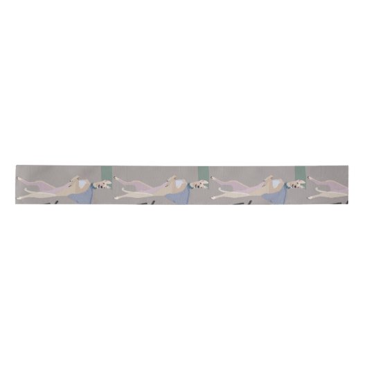 Greyhound Ribbon 3,0-inch & Matching Gift Wrap (se Lint (Voorkant)