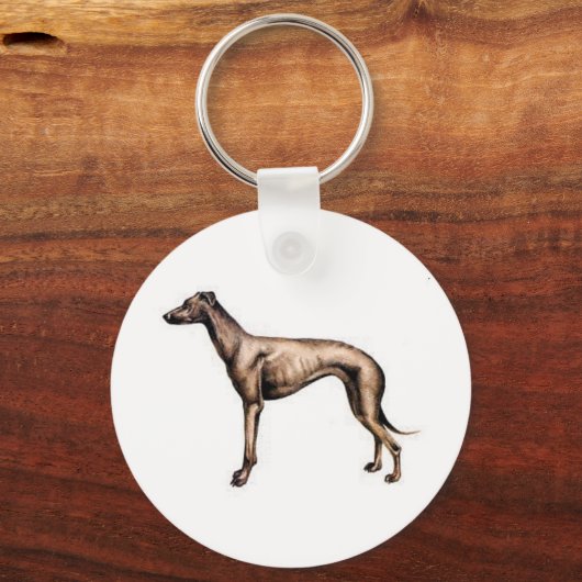 Greyhound Sleutelhanger (Voorkant)