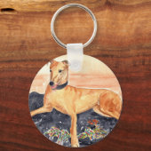 Greyhound Sleutelhanger (Voorkant)