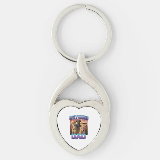 Greyhound Sleutelhanger (Voorkant)