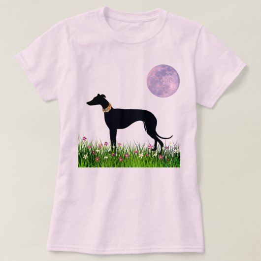 Greyhound Summer T-shirt (Design voorkant)