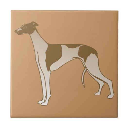 Greyhound Tegeltje (Voorkant)