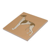 Greyhound Tegeltje (Zijkant)
