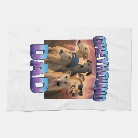 Greyhound Theedoek (Horizontaal)