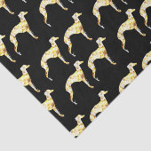 Greyhound Tissuepapier (Detail)