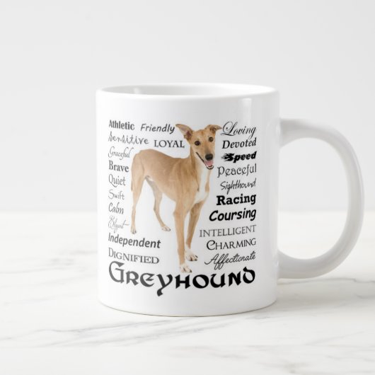 Greyhound Traits Jumbo Mok (Rechts)