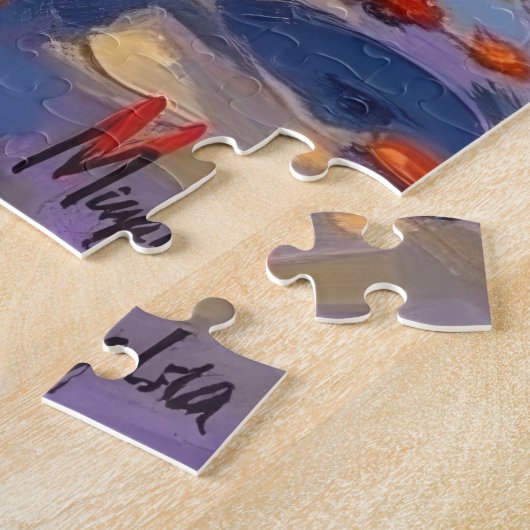 Greyhound Trick-or-Treating in Halloween kostuums Legpuzzel (Zijkant)