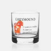 Greyhound Vodka Recept Cocktail Whisky Glas (Voorkant)