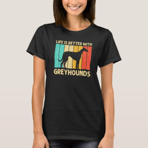 Greyhound Voor Mannen Vrouwen Italiaanse Greyhound T-shirt