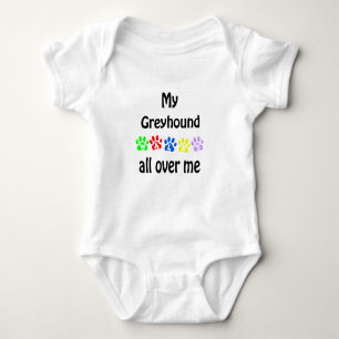 Greyhound wandelingen ontwerp romper