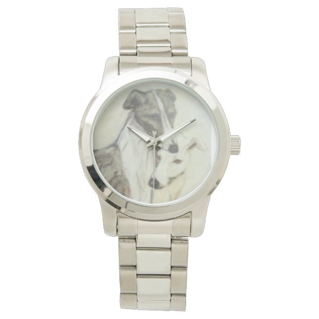 Greyhound Watch van Hevener Horloge (Voorkant)