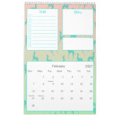 Greyhound whippet Hondenliefhebbers Aangepaste fot Kalender (Feb 2027)