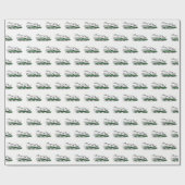 Greyhound Whippet Running Heraldic Crest Emblem Cadeaupapier (Vlak)