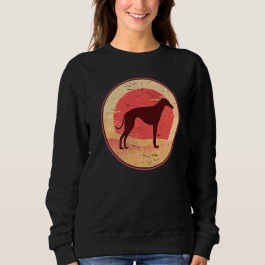 Greyhound Windhound Retro 23 Trui (Voorkant)