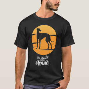 Greyhound Windhound Retro 4 T-shirt