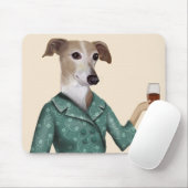 Greyhound Wine Snob Muismat (Met muis)