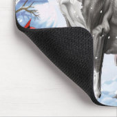 Greyhound Winter Wonderland Christmas Joy Muismat (Hoek)