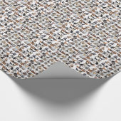 Greyhound Wrapping Paper Cadeaupapier (Hoek)