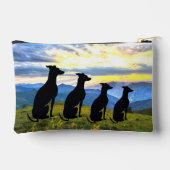 Greyhound Zonsondergang Etui (Achterkant)