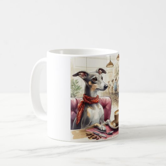 Greyhound's Coffee Time mug (Devant gauche)