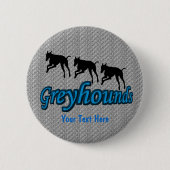 Greyhounds Dog Button (Voorkant)