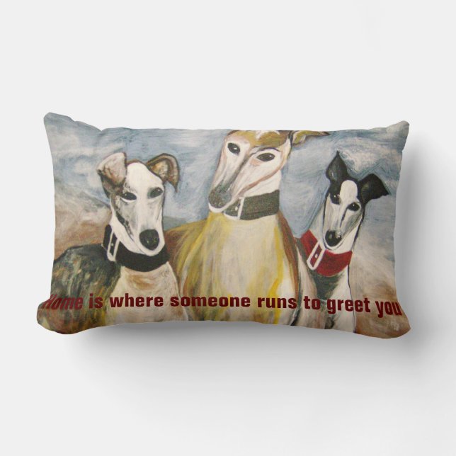 Greyhounds Kussen (Voorkant)