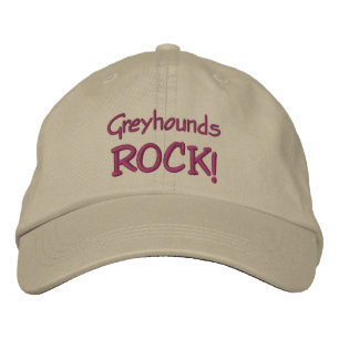 Greyhounds Rock Schattige Geborduurde Pet