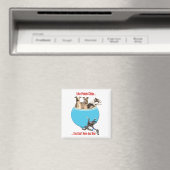 Greyhounds zoals aardappelchips magneet (Insitu (Vaatwasser))