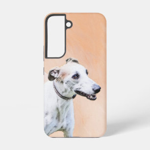 Greyhoundschildering - Cute Original Dog Art Samsung Galaxy Hoesje