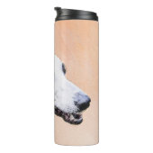 Greyhoundschildering - Cute Original Dog Art Thermosbeker (Geroteerd rechts)