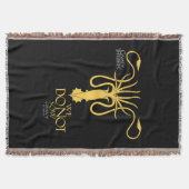 Greyjoy Sigil - We zagen niet Deken (Voorkant)
