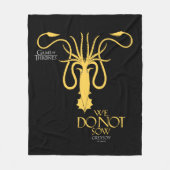 Greyjoy Sigil - We zagen niet Fleece Deken (Voorkant)