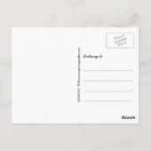 Greylag Goose Gosling Briefkaart (Achterkant)