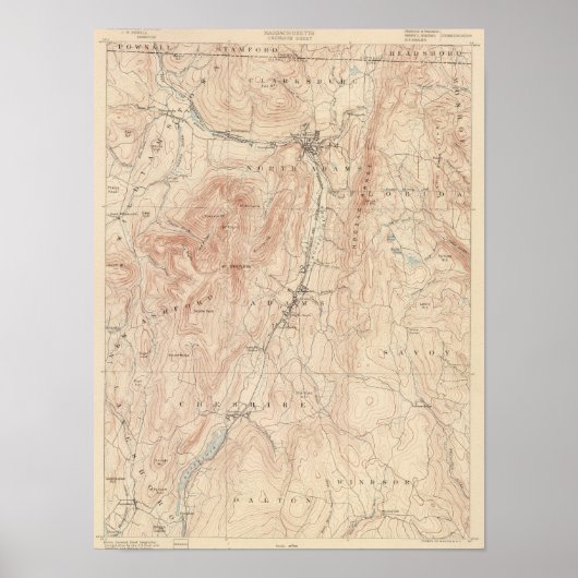 Greylock, Massachusetts Poster (Voorkant)