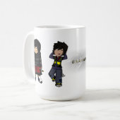 Greyrookstandaard Mok (Voorkant links)