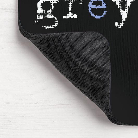 Greyscale Mousepad Muismat (Hoek)