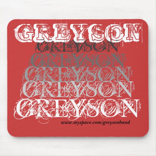 GREYSON, GREYSON, GREYSON MUISMAT (Voorkant)
