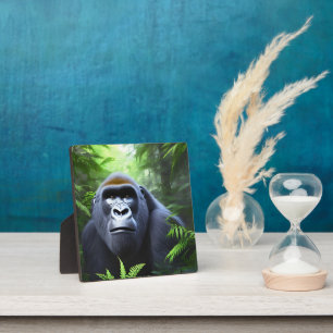 Greyson The Male Gorilla, Plaque Photo