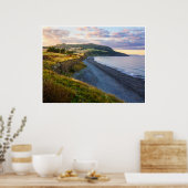 Greystones South Beach Coastal View Poster (Keuken)